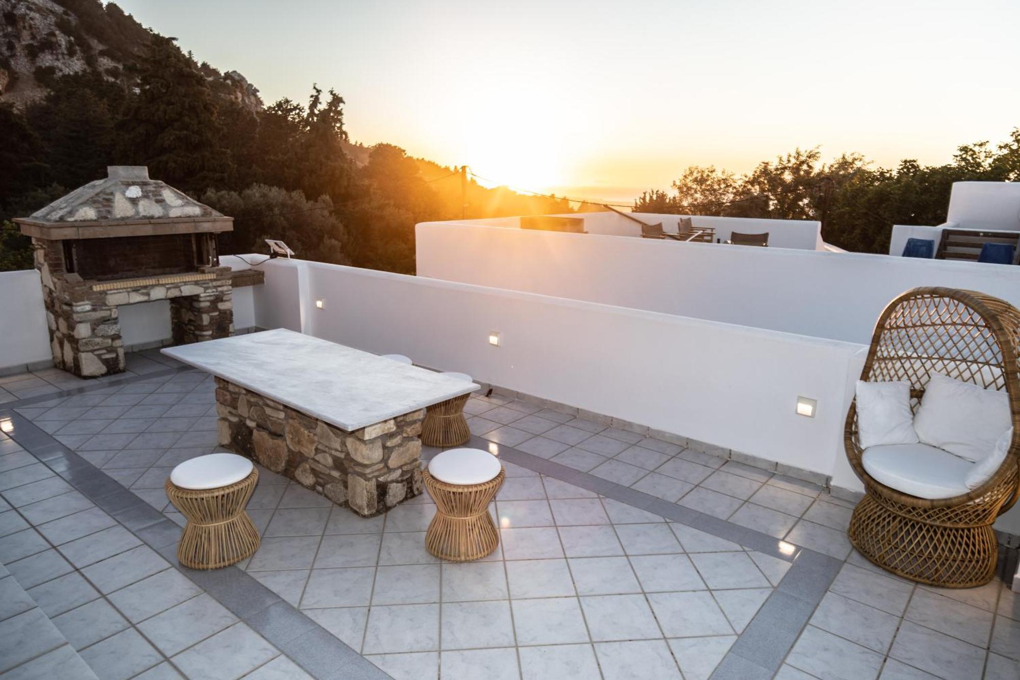 Giannis & Maria Sunset House Lagoudi Zia Exterior foto