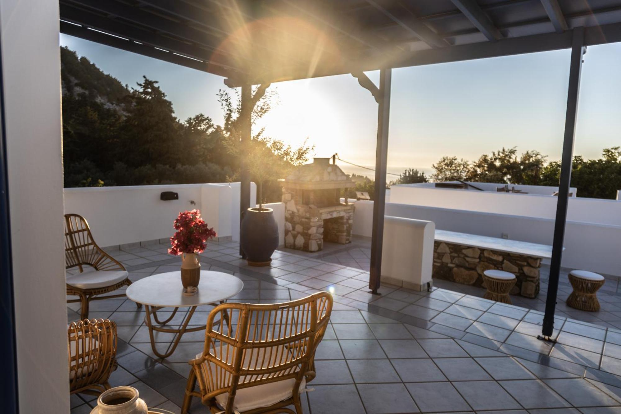 Giannis & Maria Sunset House Lagoudi Zia Exterior foto